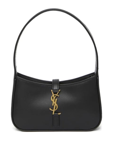 Saint Laurent mini Le 5 À 7 logo-detail tote bag - Black - zdjęcie produktu nr 1