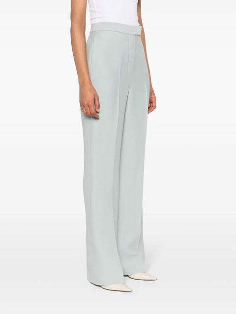 FENDI pressed-crease straight trousers - Blue