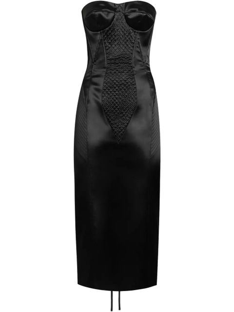 Dolce & Gabbana silk-blend dress - Black - zdjęcie produktu nr 1