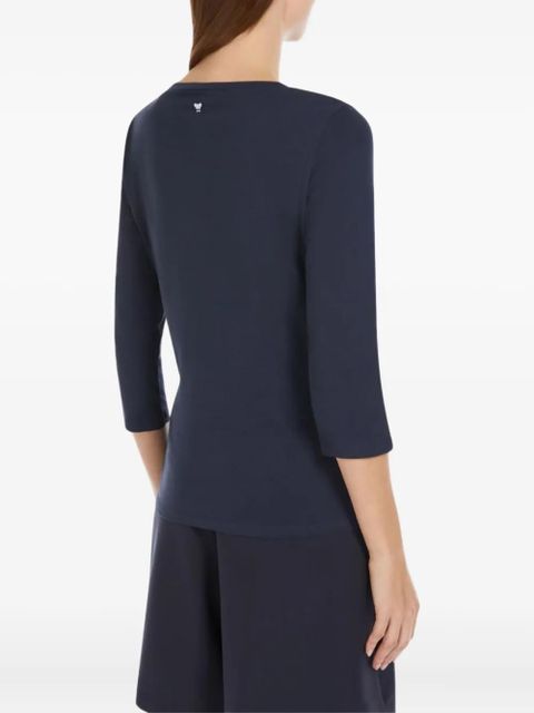 Weekend Max Mara round-neck T-shirt - Blue