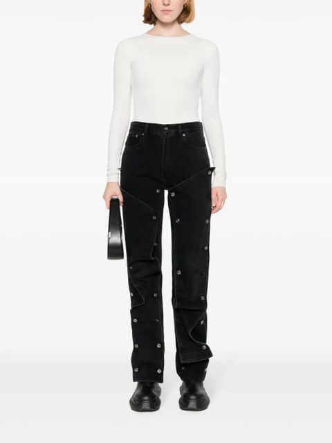 ENTIRE STUDIOS long-sleeved bodysuit - Neutrals