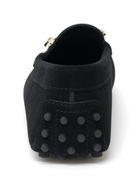 Tod's embellished loafers - Black