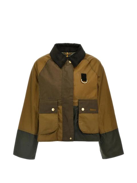 Barbour Alma colourblock corduroy jacket - Brown - zdjęcie produktu nr 1