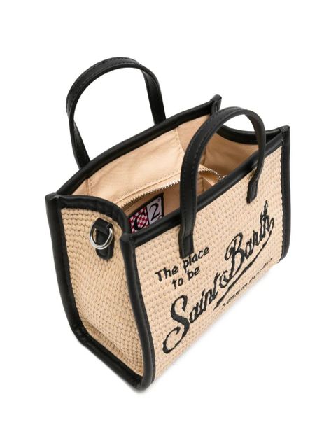 MC2 Saint Barth mini Vivian tote bag - Neutrals