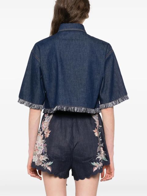 ZIMMERMANN Rhiannon shirt - Blue