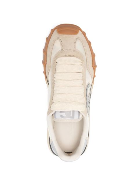 Dolce & Gabbana Bassa logo-patch sneakers - Neutrals