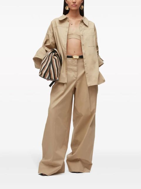 3.1 Phillip Lim pleat-detailing palazzo pants - Neutrals - zdjęcie produktu nr 2