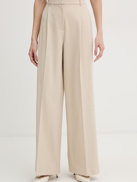 MM by Max Mara spodnie damskie bawełniane PANNO - zdjęcie produktu nr 1