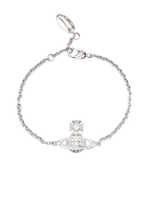 Vivienne Westwood Orb-logo bracelet - Silver