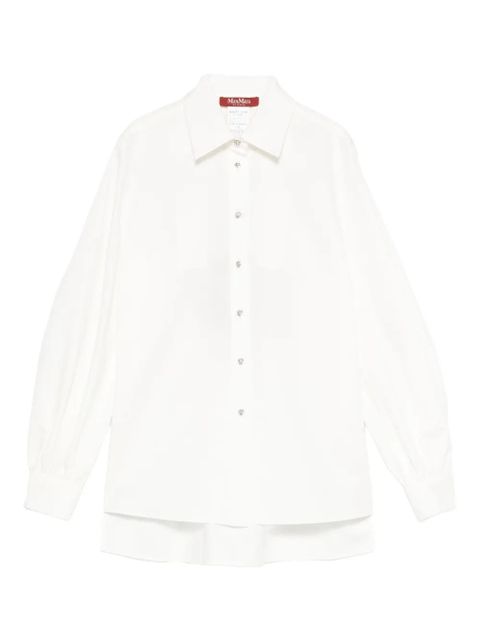 Max Mara cut-out layered shirt - White - zdjęcie produktu nr 1