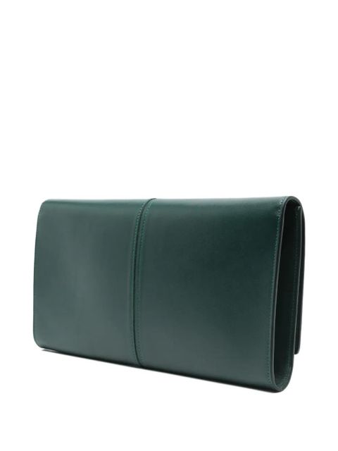 Giuseppe Zanotti Montserrat leather clutch bag - Green - zdjęcie produktu nr 2