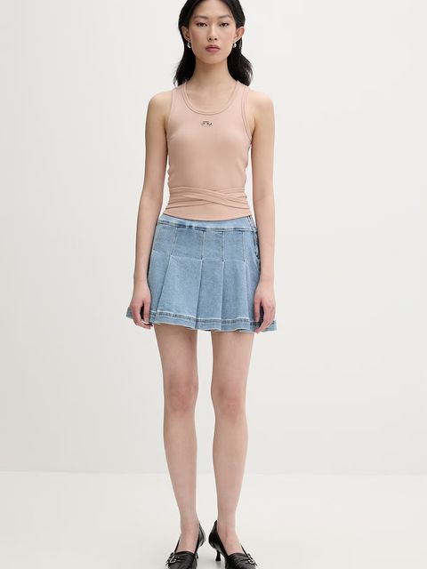 Diesel top damski bawełniany z elastanem T-ANKY-TAIL - zdjęcie produktu nr 1