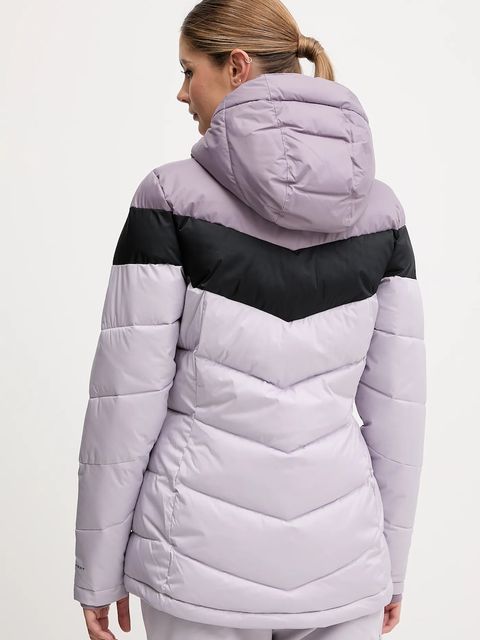 Columbia kurtka narciarska Abbott Peak kolor fioletowy 2105111