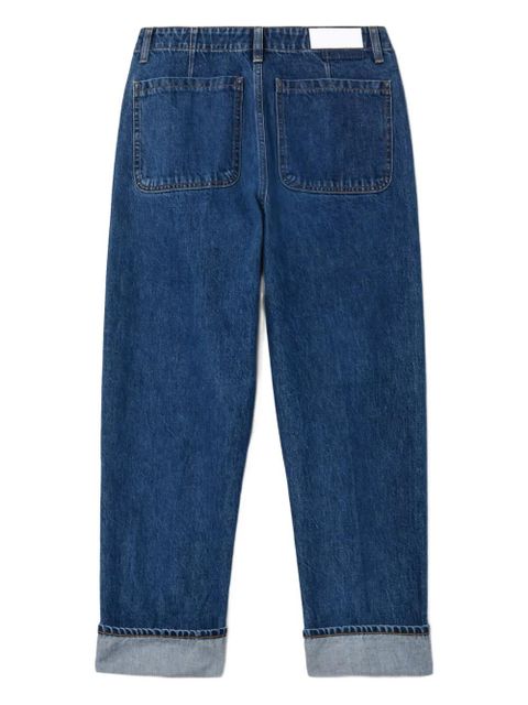 RE/DONE Bender double-pocket cuffed jeans - Blue