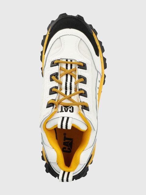 CAT Footwear sneakersy skórzane INTRUDER kolor biały P723902