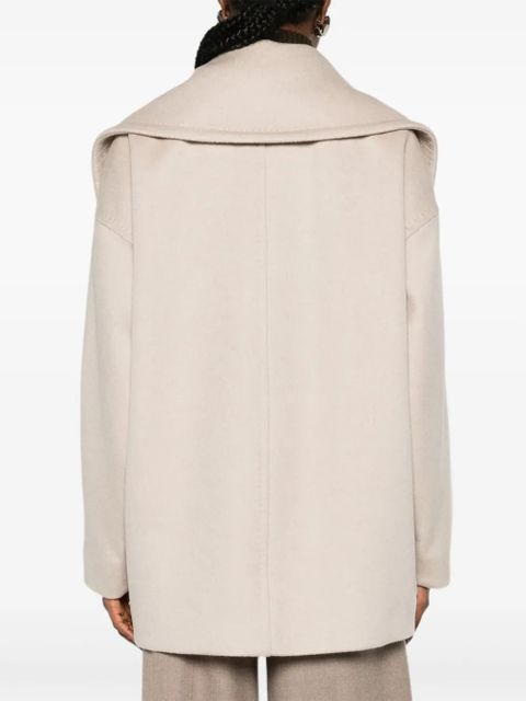 Max Mara cashmere double-breasted jacket - Neutrals