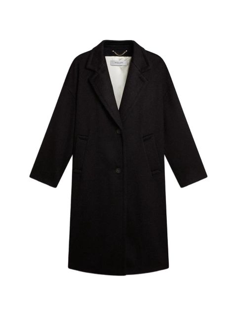 Golden Goose single-breasted welt-pocket coat - Black - zdjęcie produktu nr 1