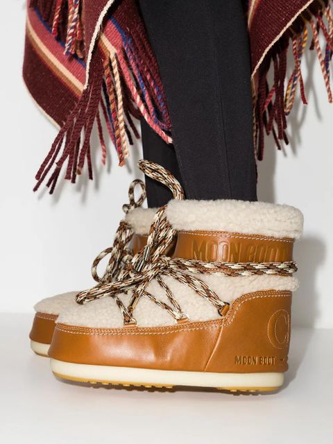 Chloé x Moon Boot snow boots - Brown