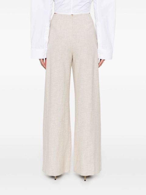 Cult Gaia Pompori wide-leg trousers - Neutrals