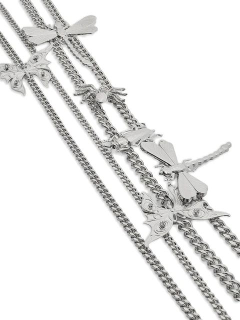 Blumarine layered chain necklace - Silver