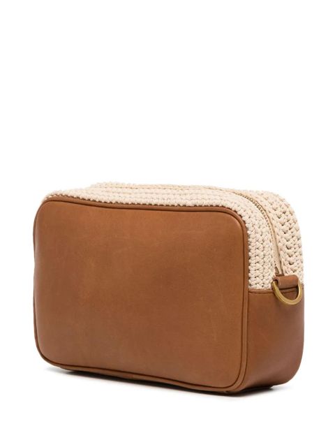 Golden Goose Star-patch crochet crossbody bag - Brown - zdjęcie produktu nr 2