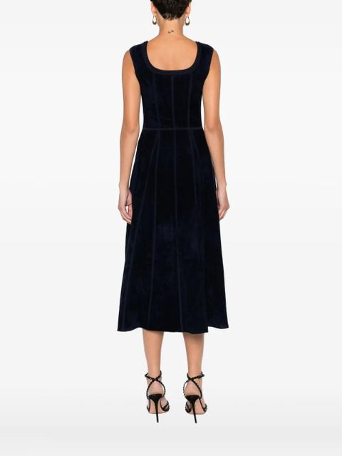 Maje panelled midi dress - Blue - zdjęcie produktu nr 2
