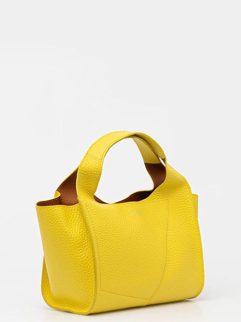 Gianni Chiarini torebka skórzana EUFORIA kolor żółty BS.9554.RNGDBL