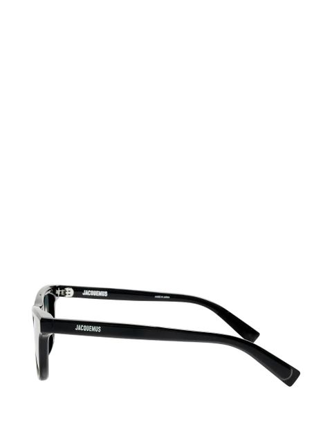 Jacquemus rectangle sunglasses - Black