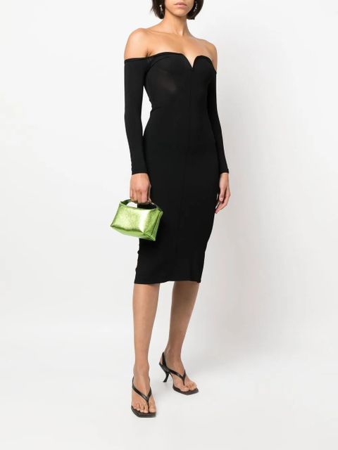 EÉRA Moon metallic-leather bag - Green - zdjęcie produktu nr 2