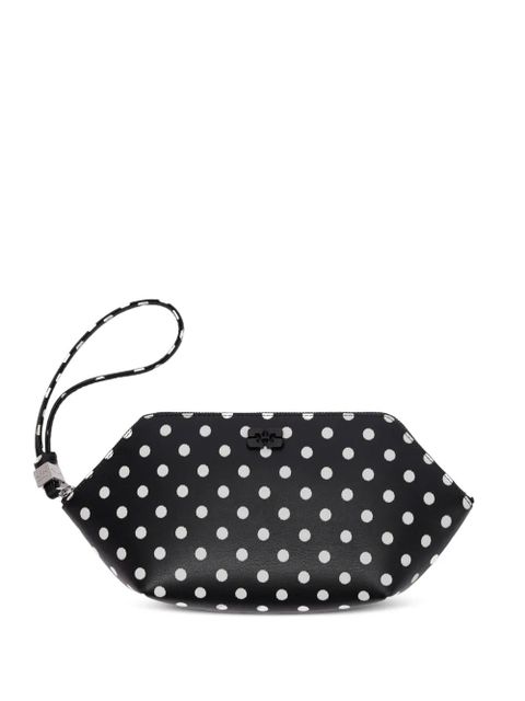 GANNI polka-dot wallet - Black - zdjęcie produktu nr 1