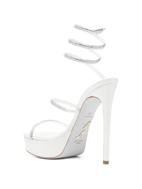 René Caovilla Cleo sandals - White