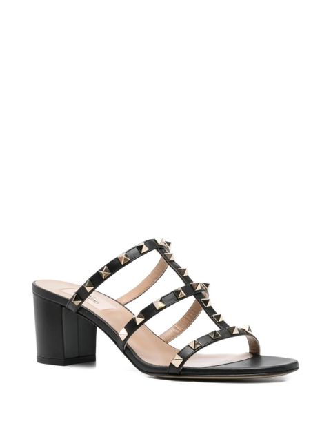 Valentino Garavani 60mm stud-embellishment sandals - Black - zdjęcie produktu nr 2