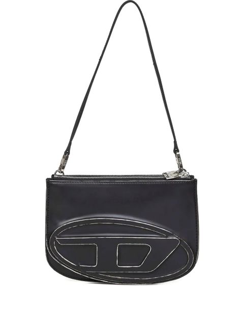 Diesel 1DR Twin embossed-logo shoulder bag - Black - zdjęcie produktu nr 1