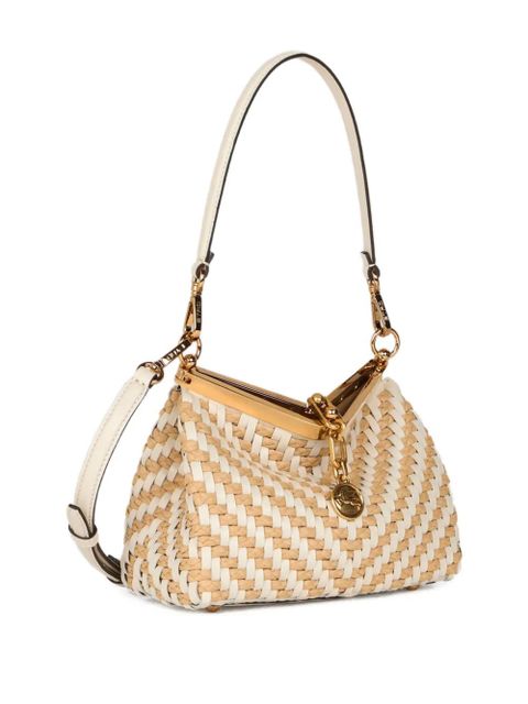 ETRO small Vela woven shoulder bag - Neutrals - zdjęcie produktu nr 2