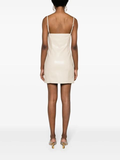 Nanushka Jorie slip minidress - Neutrals