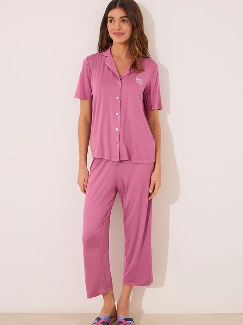 women'secret piżama damska kolor różowy 3599226 - zdjęcie produktu nr 1