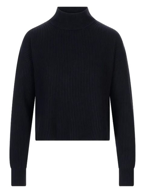 Max Mara FUFY ribbed roll-neck sweater - Blue - zdjęcie produktu nr 1