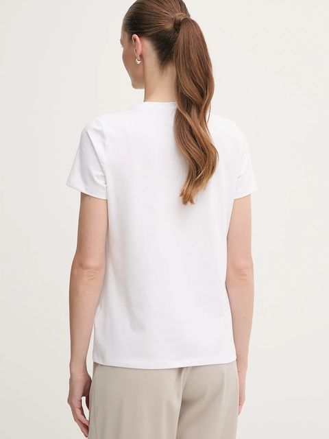 Dkny t-shirt damski kolor biały P52H4WNA