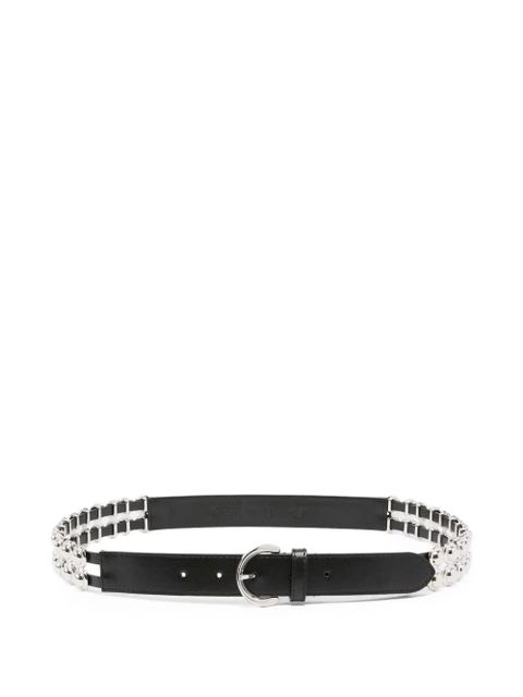 PINKO studded belt - Black - zdjęcie produktu nr 1