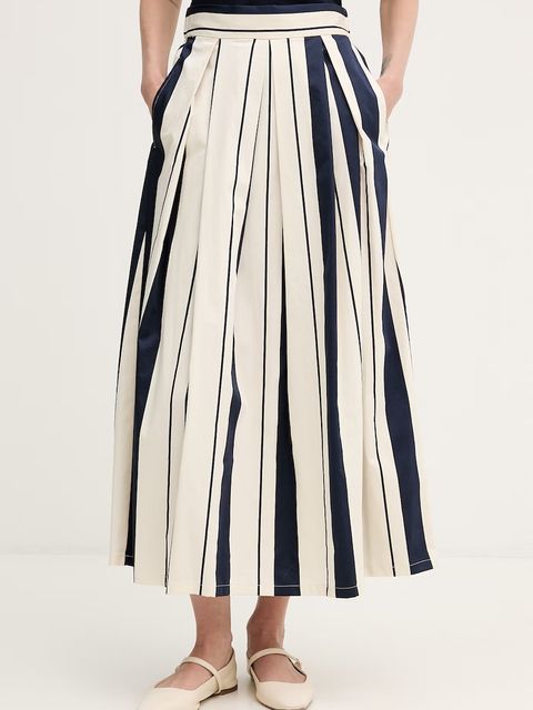 United Colors of Benetton spódnica bawełniana z elastanem - zdjęcie produktu nr 2