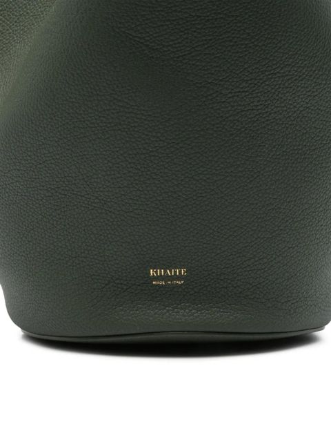 KHAITE small Lotus tote bag - Green