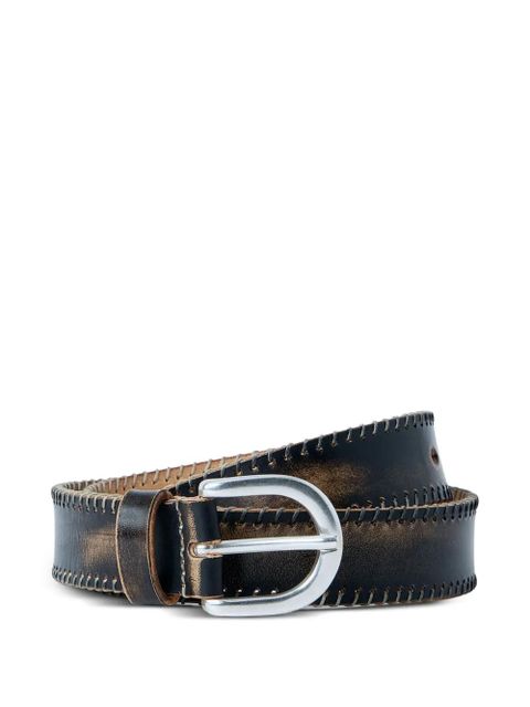 OUR LEGACY leather belt - Brown - zdjęcie produktu nr 2