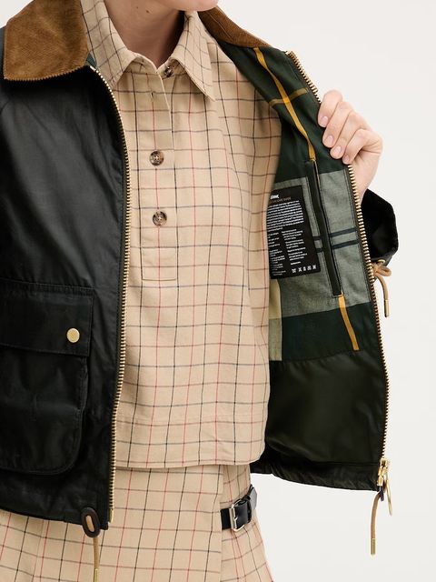 Barbour kurtka bawełniana Marron