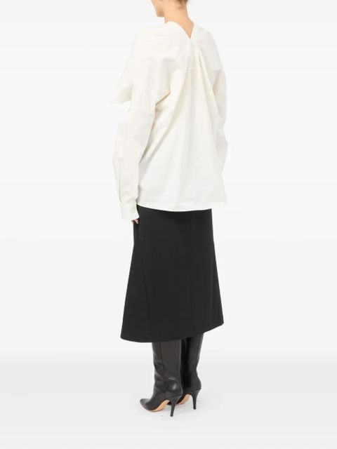 MM6 Maison Margiela layered shirt - White - zdjęcie produktu nr 2