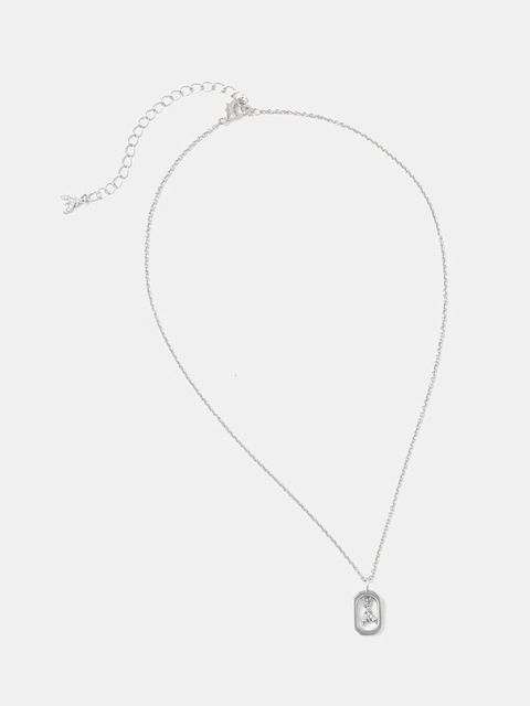 Patrizia Pepe naszyjnik z zawieszką damski metalowy z cyrkonią - zdjęcie produktu nr 2