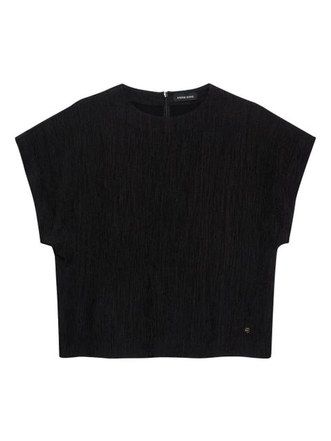 ANINE BING Jollie top - Black - zdjęcie produktu nr 1