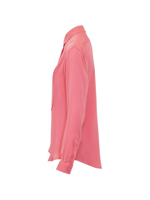 TOM FORD pleated-bib shirt - Pink