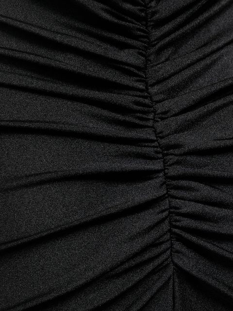 Answear.LAB sukienka kolor czarny maxi prosta