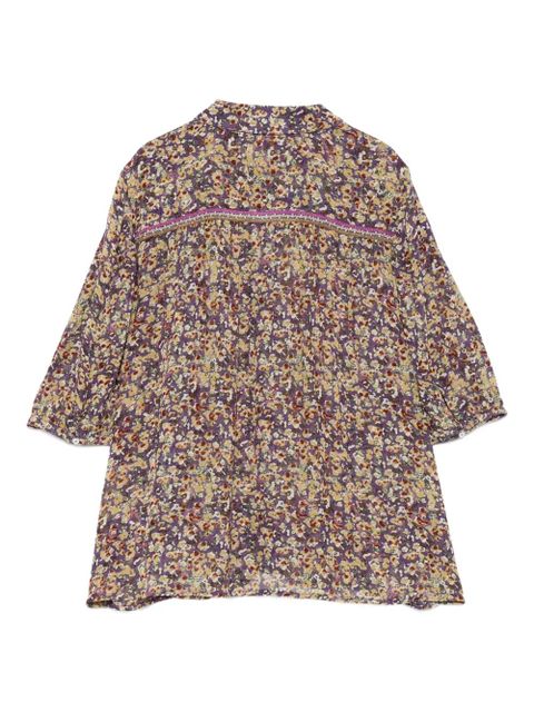 Ba&Sh floral-pattern blouse - Purple - zdjęcie produktu nr 2
