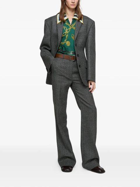 Acne Studios checked trousers - Black - zdjęcie produktu nr 2